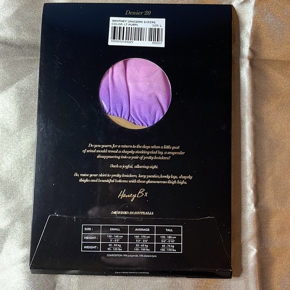 Honey Birdette Whitney Unicorn Stockings - Picture 2 of 2